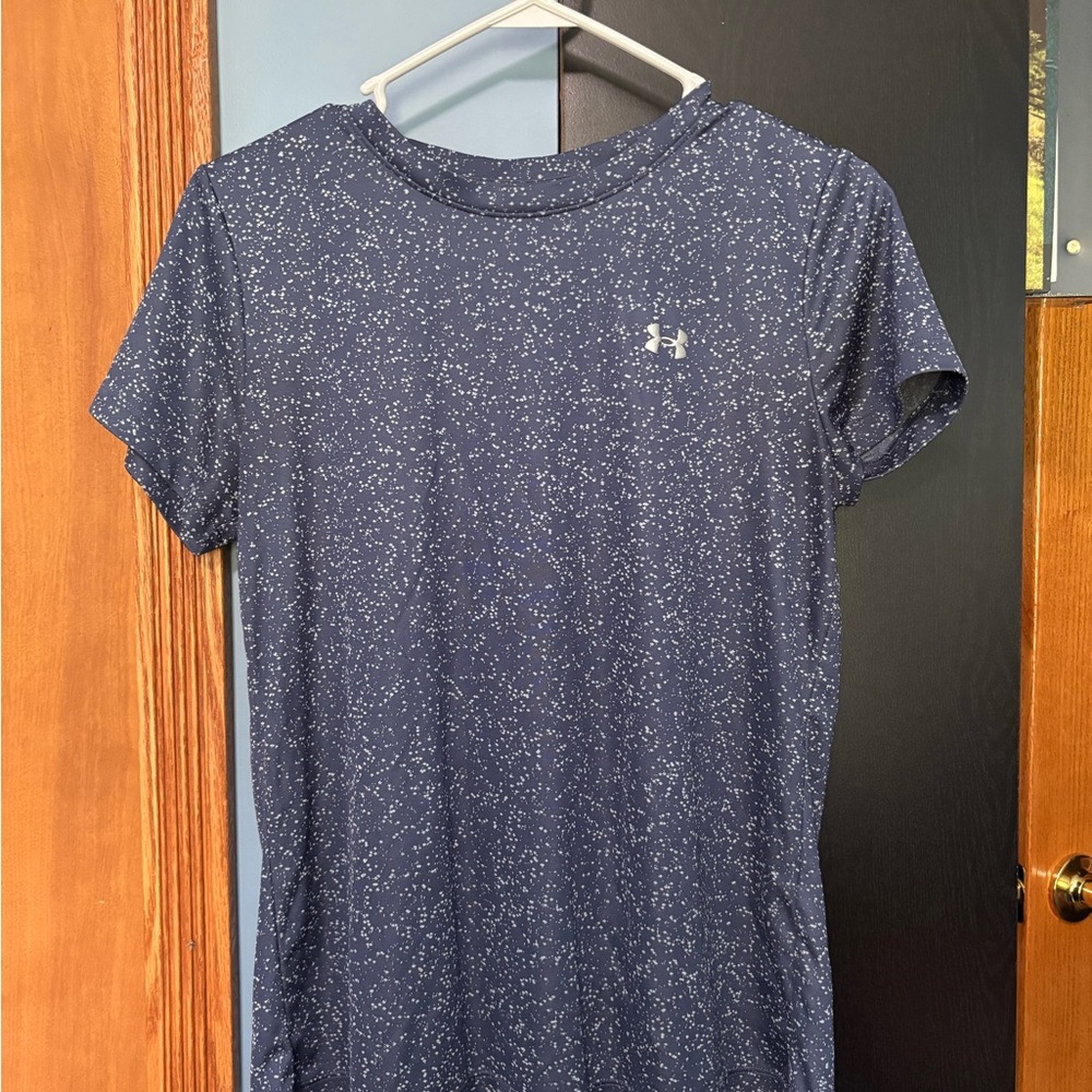 Under Armour Navy Speckled Tee